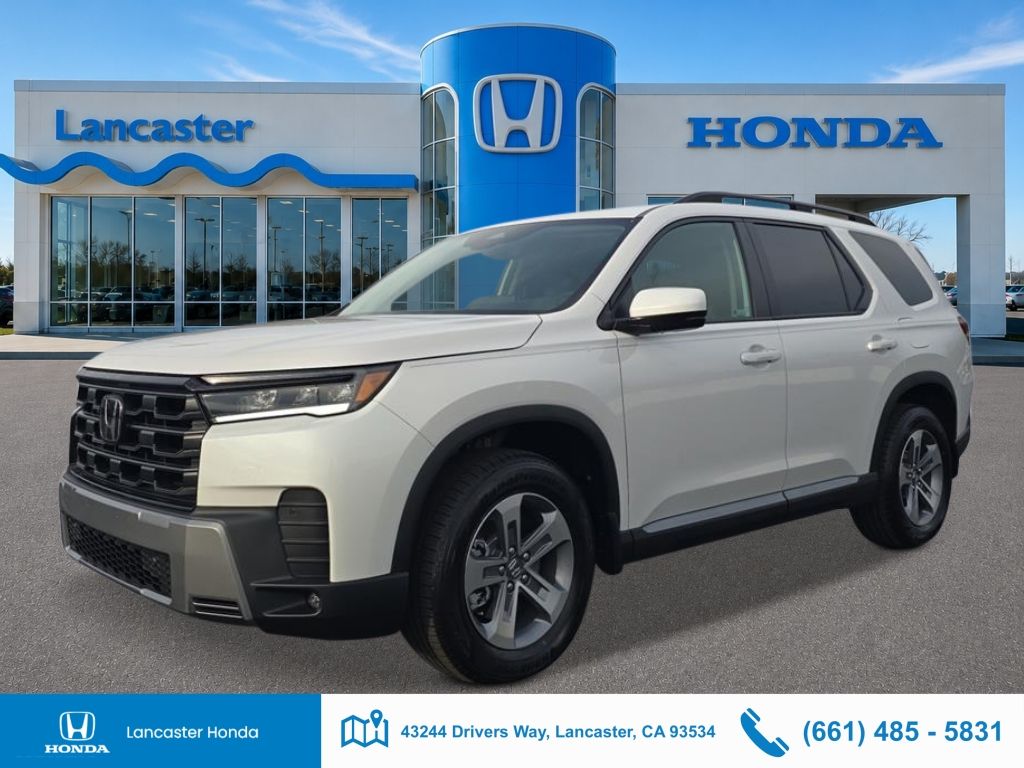Platinum White Pearl 2026 Honda Pilot SUV / Crossover Front-Wheel Drive Automatic