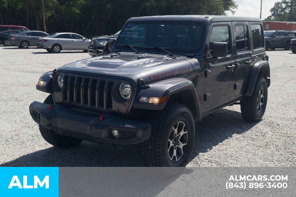 Used 2022 Gray Jeep Unlimited Rubicon image 23