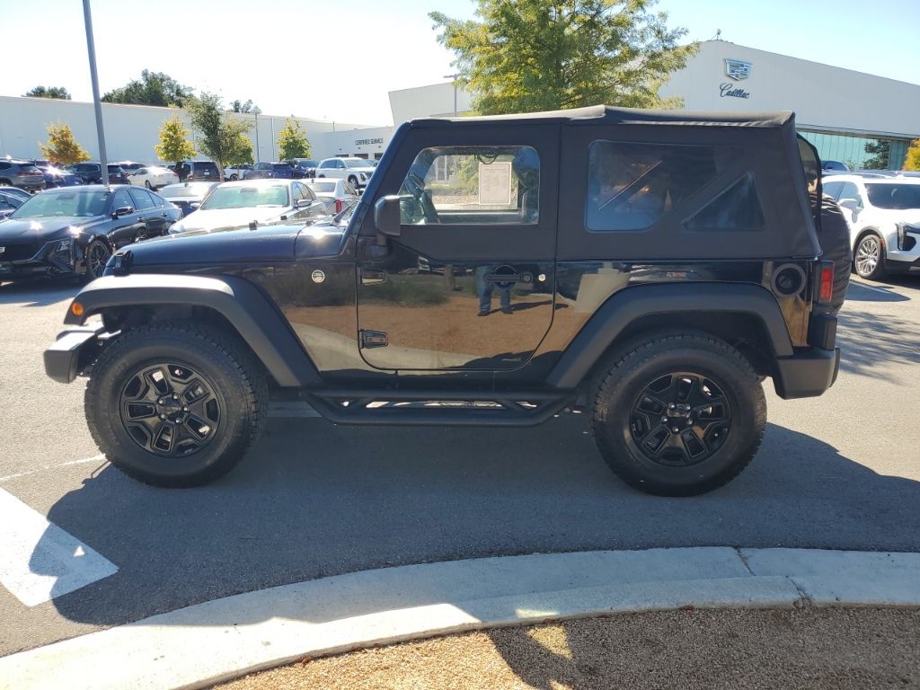 Used Car 2016 Jeep Wrangler  Willys Wheeler For Sale Under $25,000 In Austin, Texas