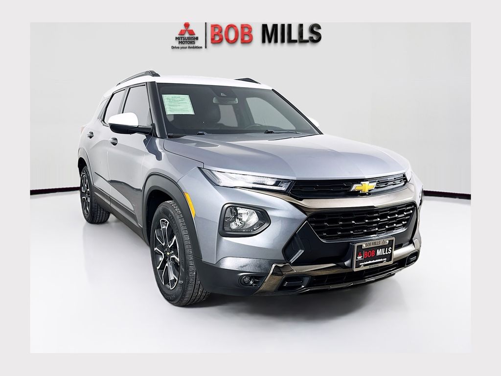 Gray (Satin Steel Metallic) 2021 Chevrolet Trailblazer SUV / Crossover Front-Wheel Drive Continuously Variable Transmission