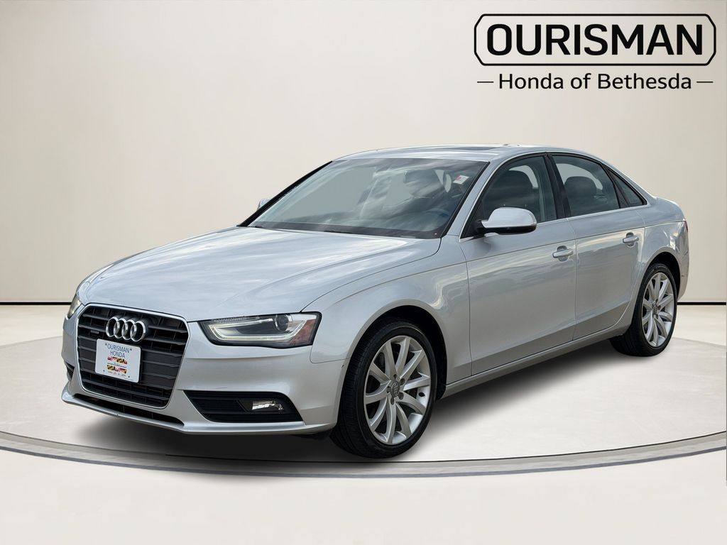 Used 2013 Audi A4 Premium with VIN WAUHFAFL4DN032447 for sale in Bethesda, MD