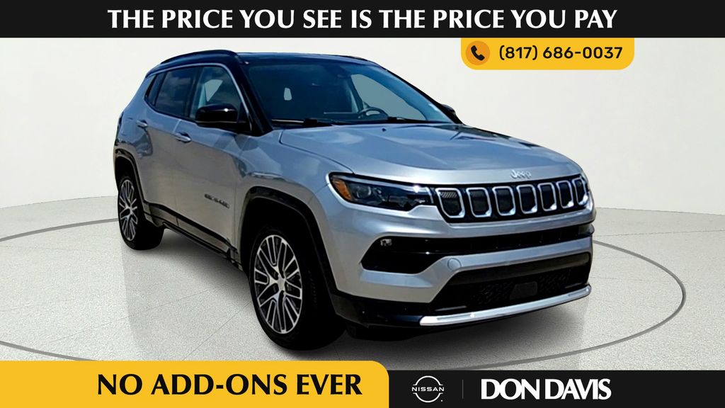 2022 Jeep Compass Plata (Billet Silver Metallic Clearcoat) SUV/Crossover Todo terreno 9 velocidades Automática
