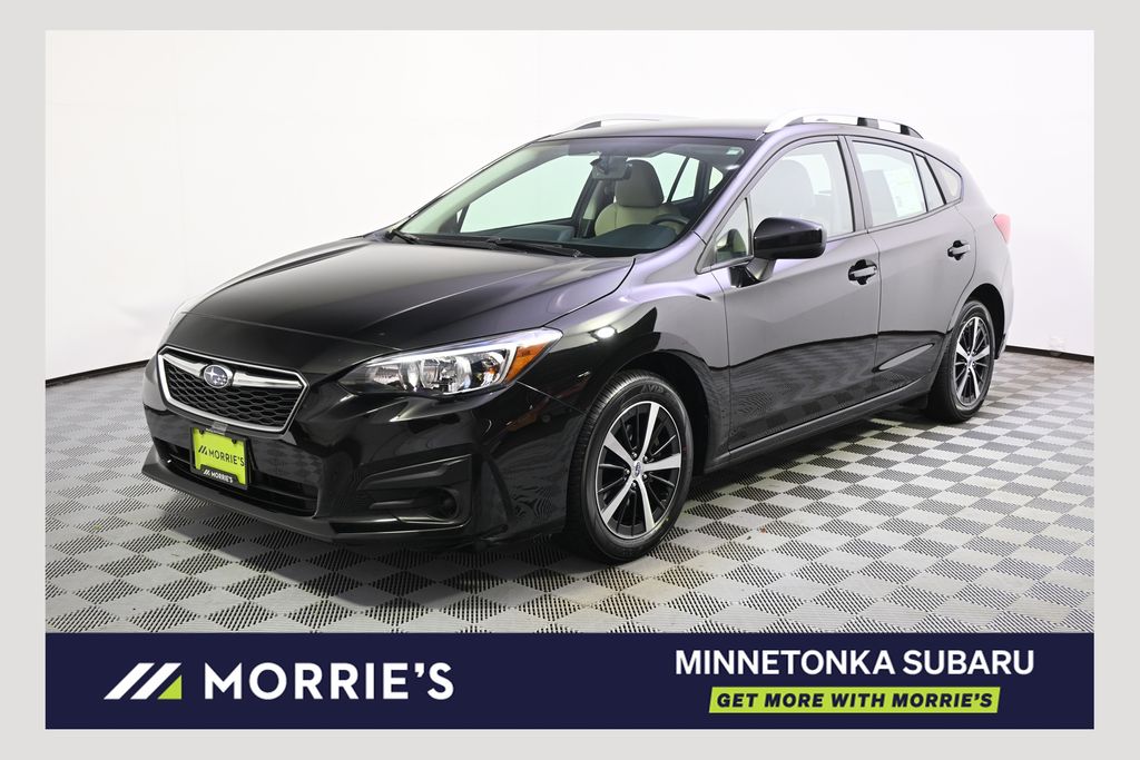 Crystal Black Silica 2019 Subaru Impreza 2.0i Premium Hatchback AWD Hatchback All-Wheel Drive Continuously Variable Transmission