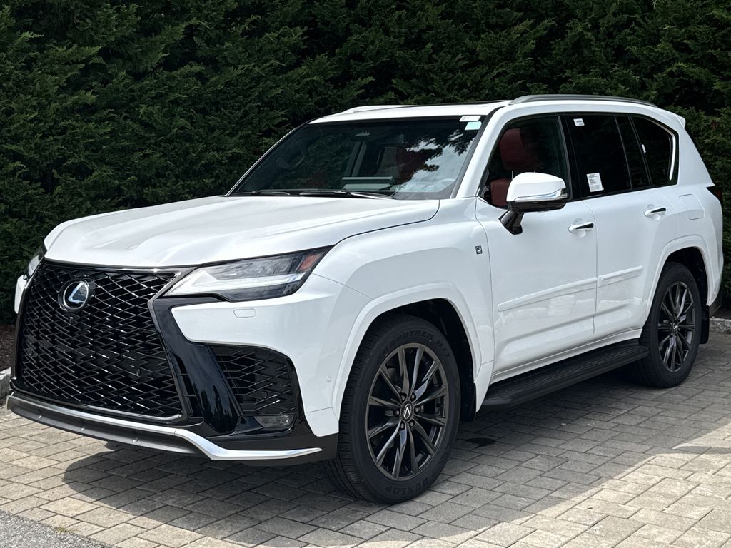 Ultra White 2026 Lexus LX Hybrid SUV / Crossover All-Wheel Drive Automatic