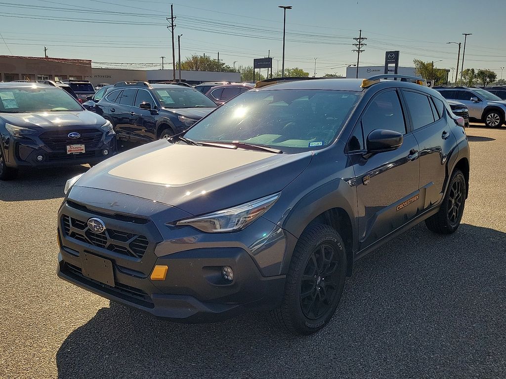 2024 Subaru Crosstrek Wilderness Gray at McGavock Nissan of Amarillo