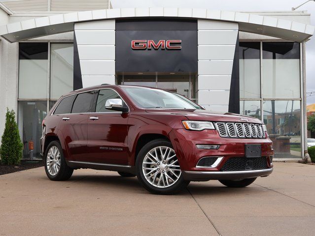Velvet Red Pearlcoat 2018 Jeep Grand Cherokee Summit 4WD SUV / Crossover Four-Wheel Drive 8-Speed Automatic