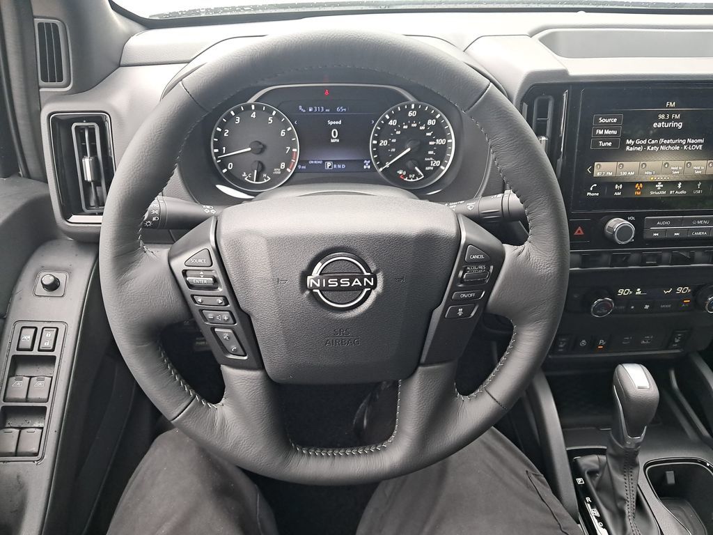 2026 Nissan Frontier SV White at John Sisson Motors