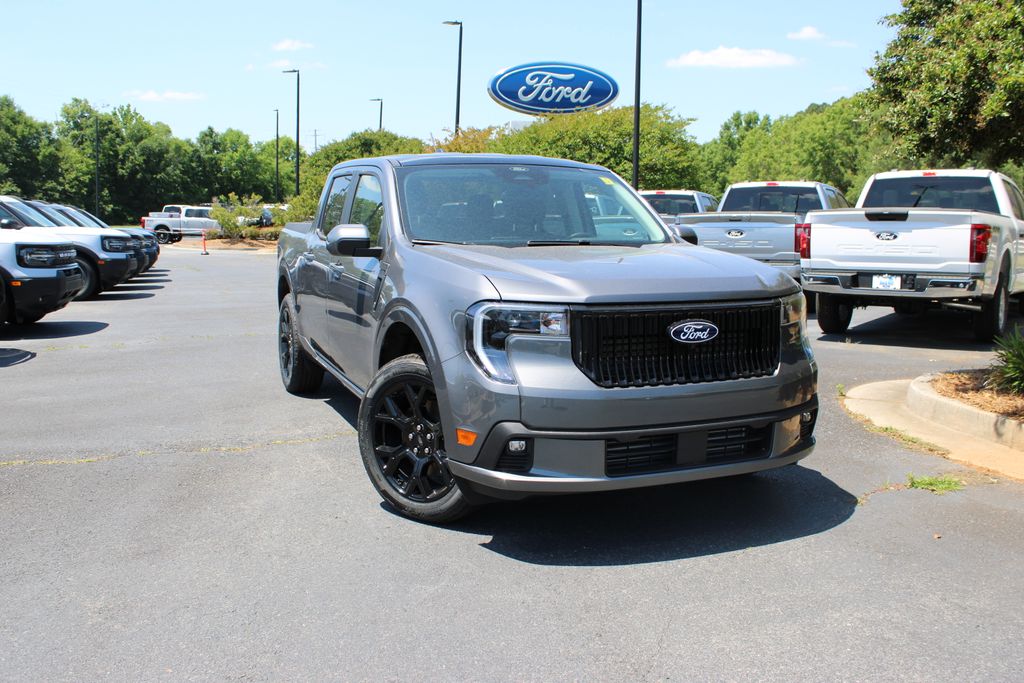 Carbonized Gray Metallic 2026 Ford Maverick Lobo SuperCrew AWD Pickup Truck All-Wheel Drive 7-Speed Automatic