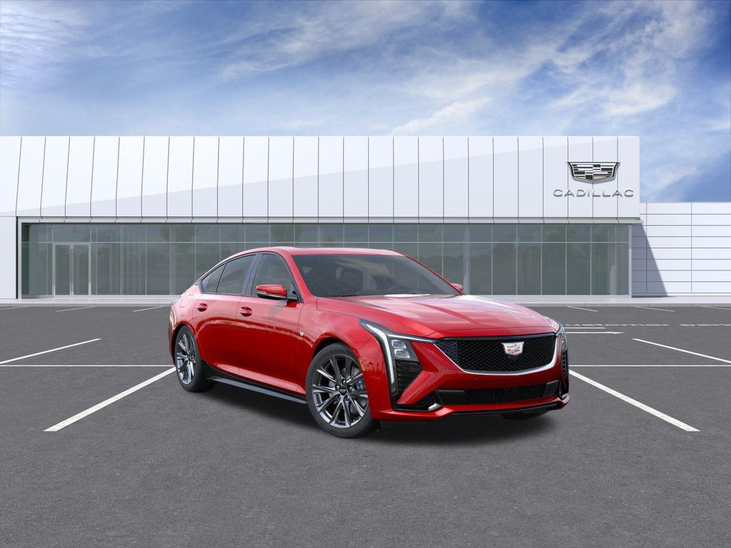 Radiant Red Tintcoat 2026 Cadillac CT5 Sedan All-Wheel Drive Automatic