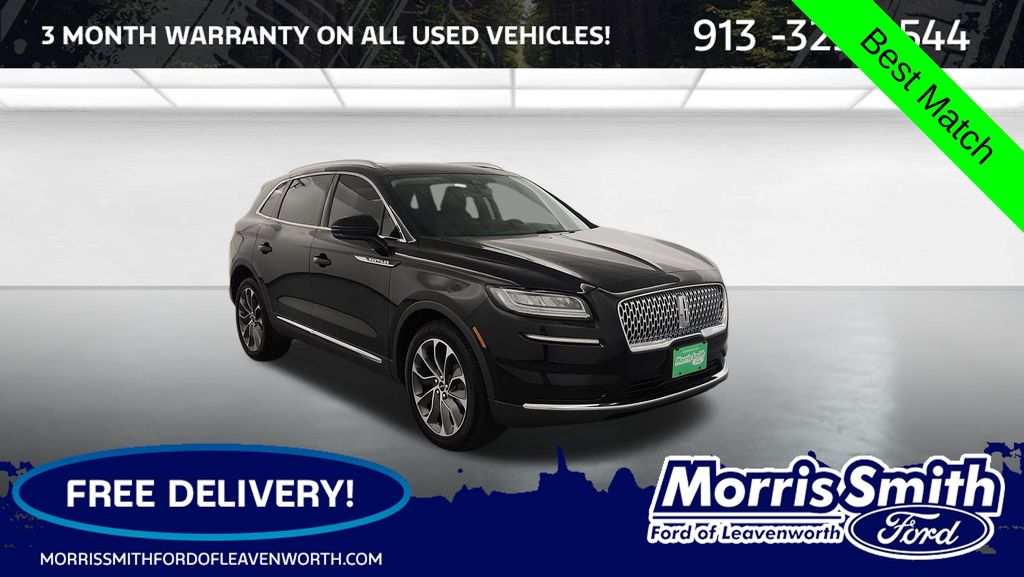 Infinite Black Metallic Clearcoat 2022 Lincoln Nautilus Reserve AWD SUV / Crossover All-Wheel Drive 8-Speed Automatic