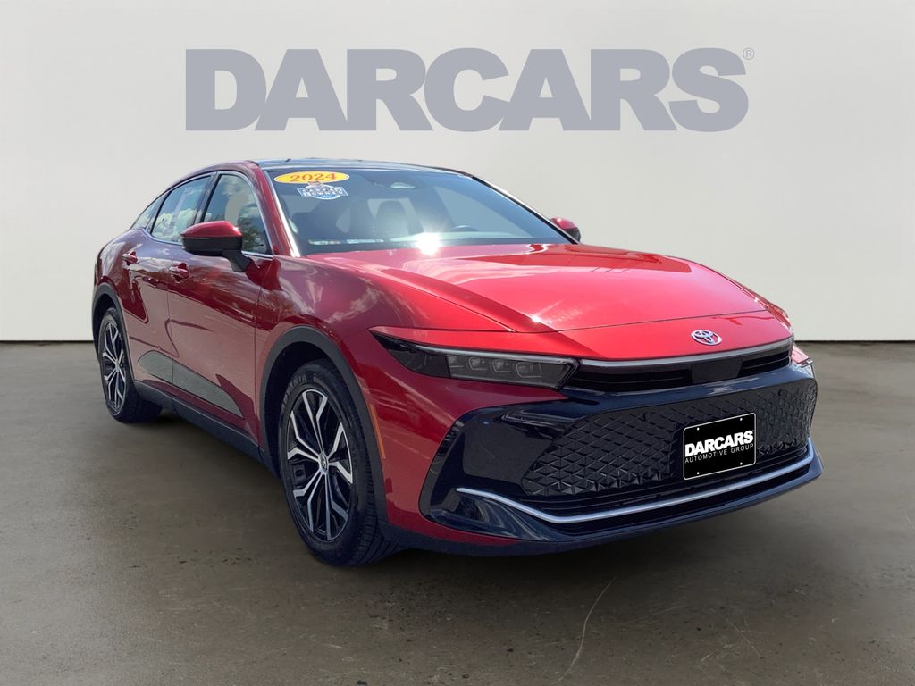 Supersonic Red 2024 Toyota Crown Limited AWD Sedan All-Wheel Drive Continuously Variable Transmission