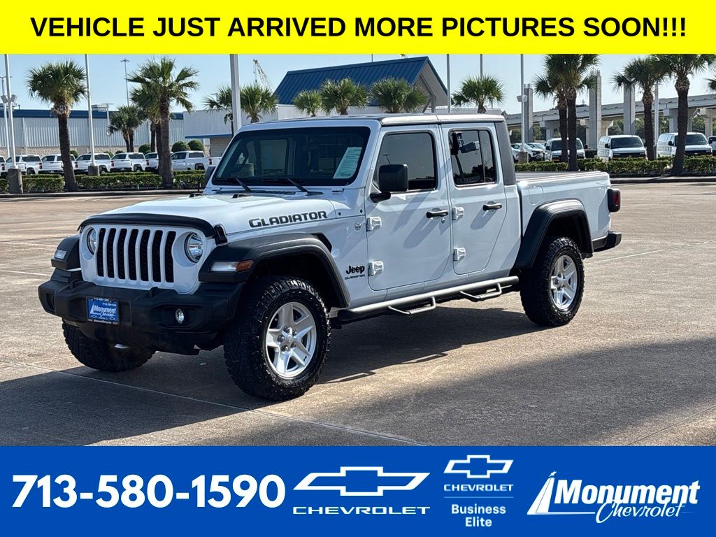 2020 Jeep Gladiator Sport White at DeMontrond Mazda