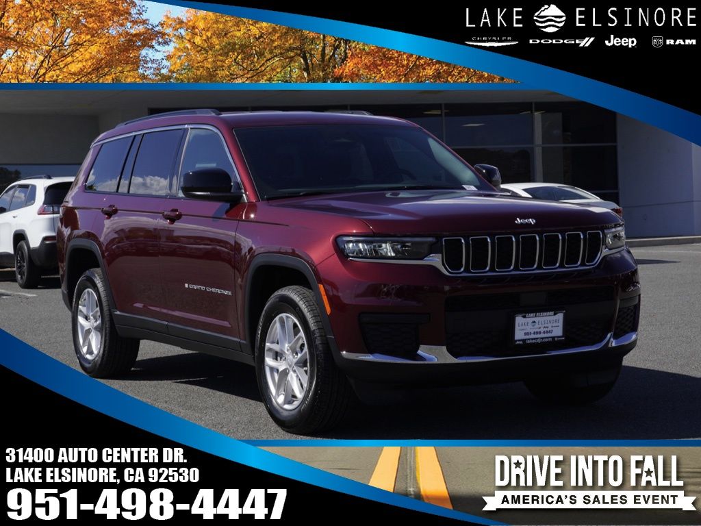 Velvet Red Pearlcoat 2026 Jeep Grand Cherokee L SUV / Crossover Four-Wheel Drive 8-Speed Automatic