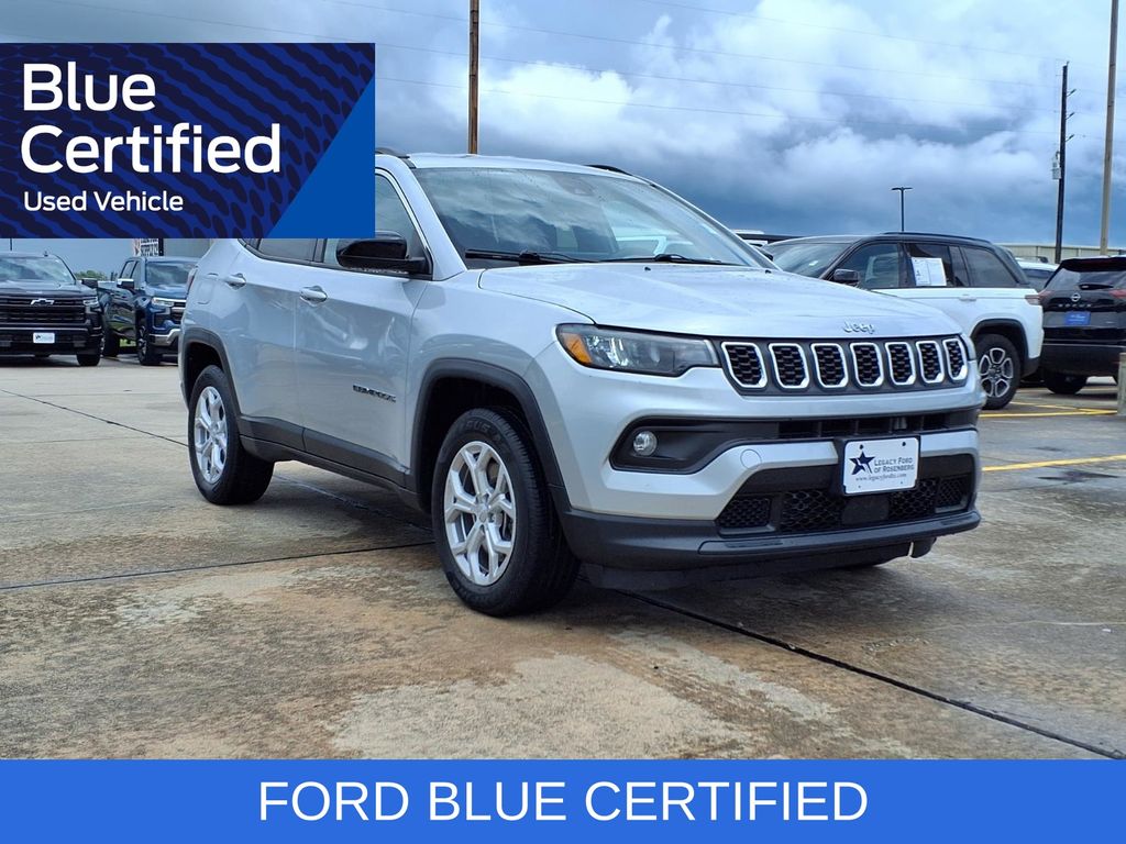 2024 Jeep Compass Latitude Silver at Monument Chevrolet