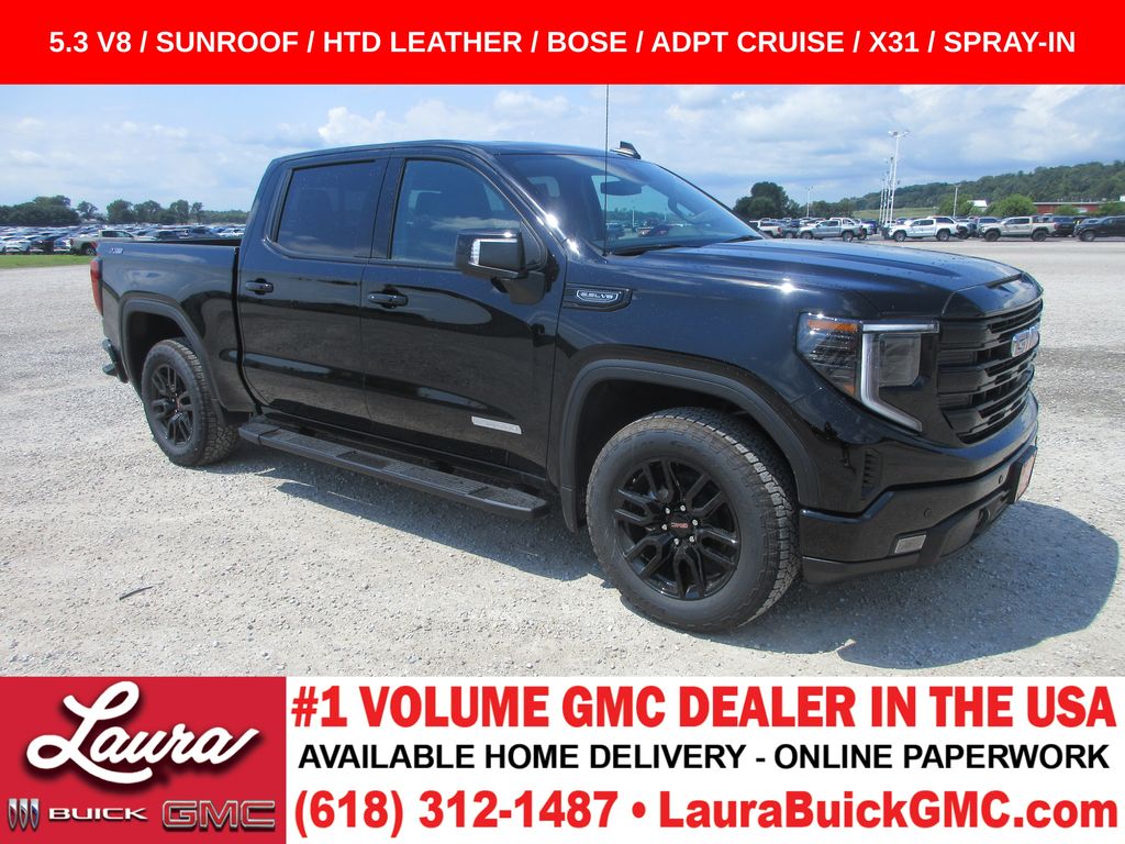 Onyx Black 2026 GMC Sierra 1500 Pickup Truck Four-Wheel Drive Automatic