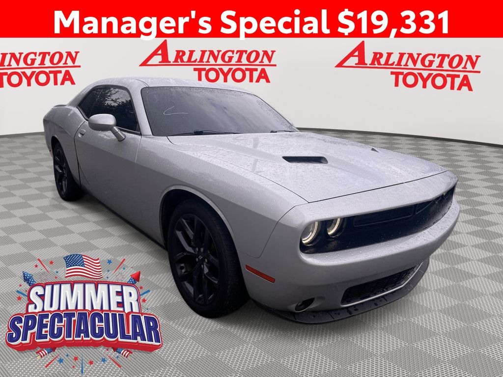 Triple Nickel Clearcoat 2021 Dodge Challenger Coupe Rear-Wheel Drive 8-Speed Automatic