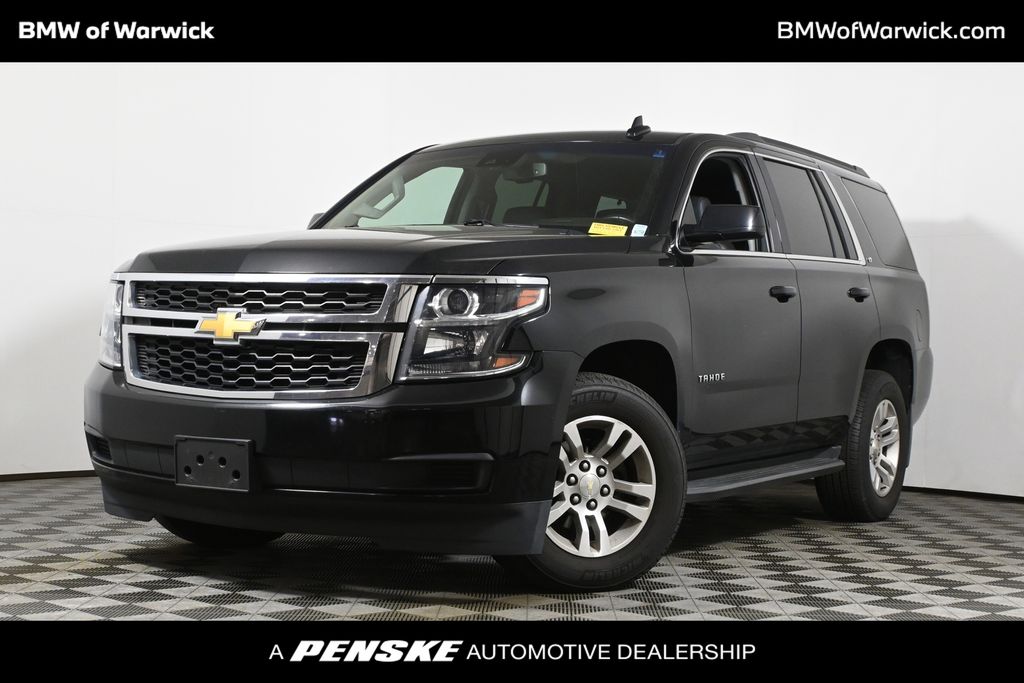 Black 2018 Chevrolet Tahoe LT 4WD SUV / Crossover Four-Wheel Drive 6-Speed Automatic Overdrive