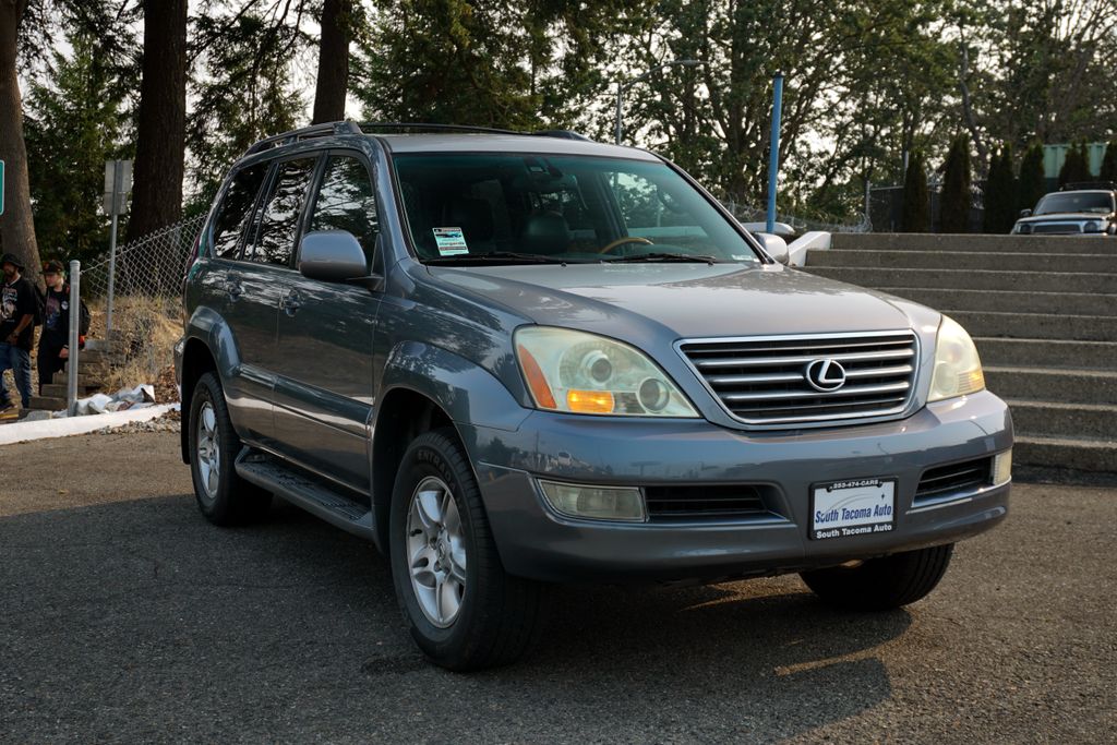 Blue Meridian Pearl 2004 Lexus GX SUV / Crossover Four-Wheel Drive 5-Speed Automatic Overdrive
