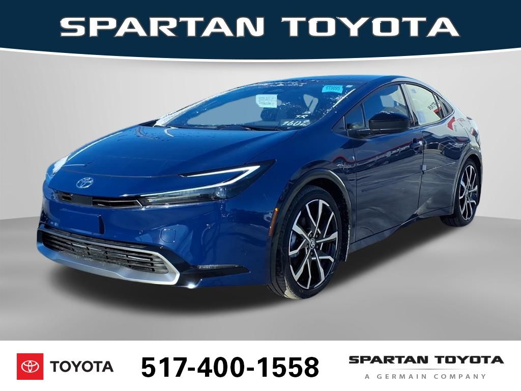 Blue 2026 Toyota Prius Plug-In Hybrid Hatchback Front-Wheel Drive Continuously Variable Transmission
