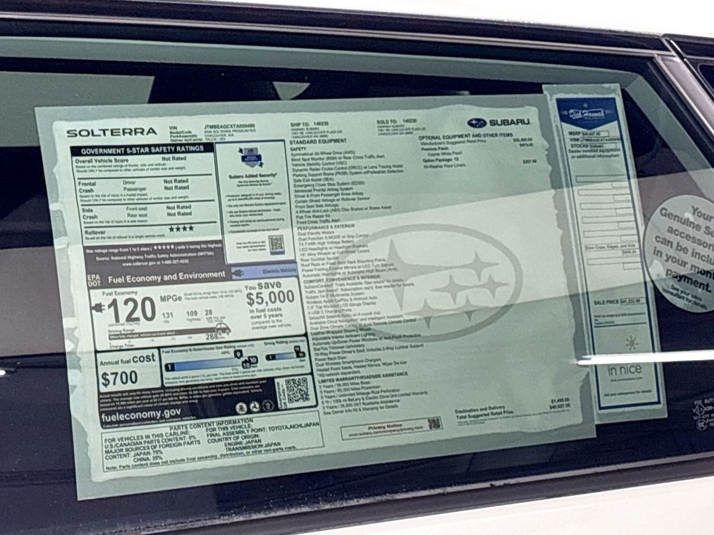 2026 Subaru Solterra Premium