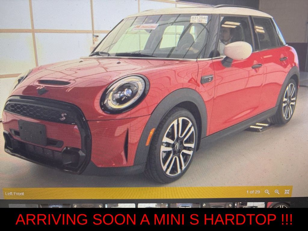 Chili Red 2024 MINI Cooper Hatchback 7-Speed Automatic