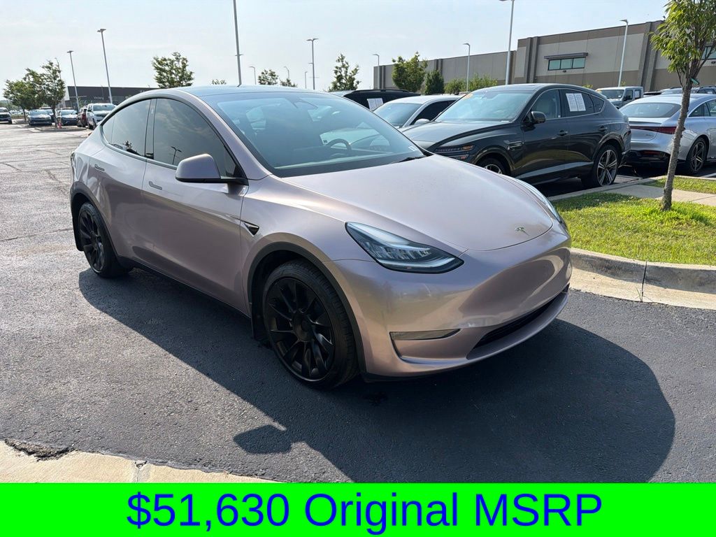White 2023 Tesla Model Y SUV / Crossover All-Wheel Drive 1-Speed Automatic