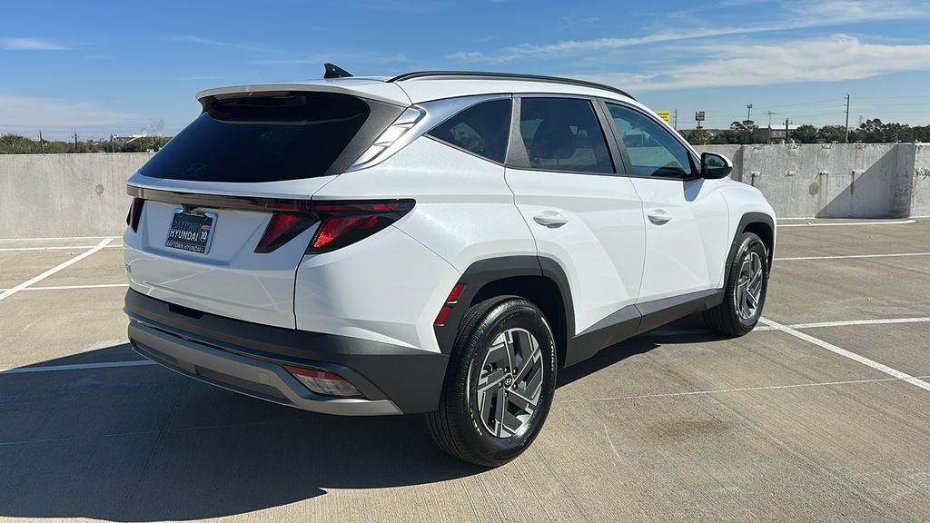 2025 Hyundai Tucson Hybrid Blue White at Baytown Hyundai