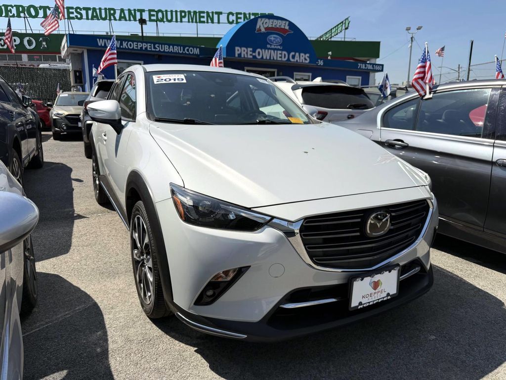 Ceramic Silver Metallic 2019 Mazda CX-3 Grand Touring AWD SUV / Crossover All-Wheel Drive 6-Speed Automatic