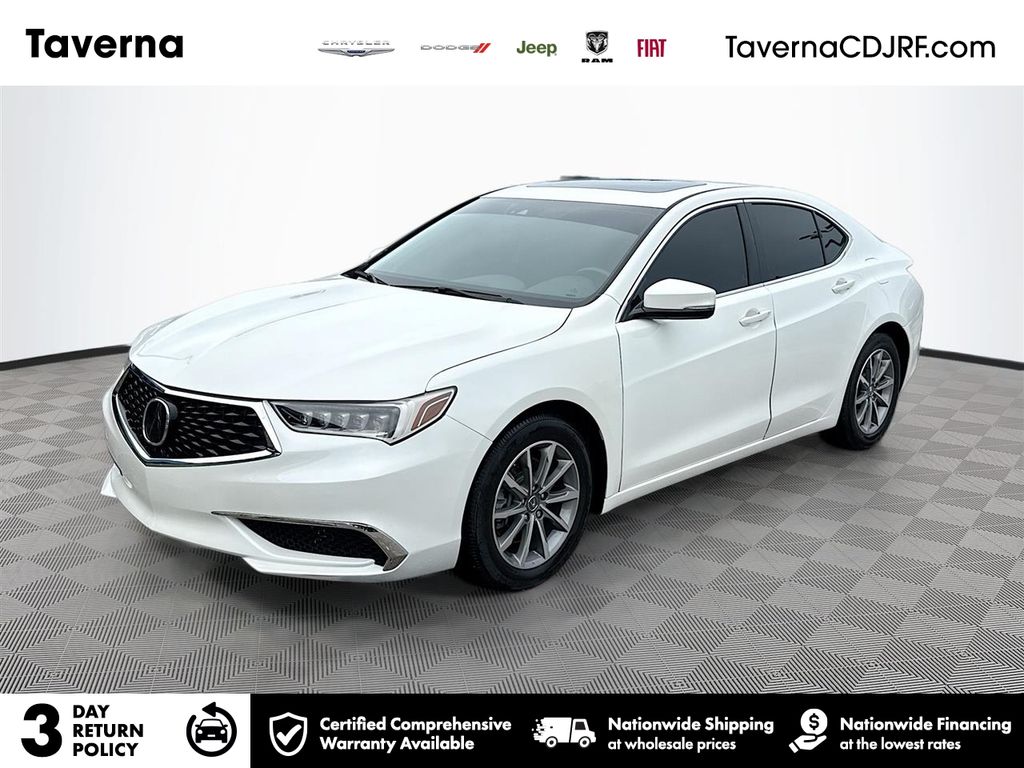 2018 Acura TLX Sedan Front-Wheel Drive 8-Speed Dual Clutch