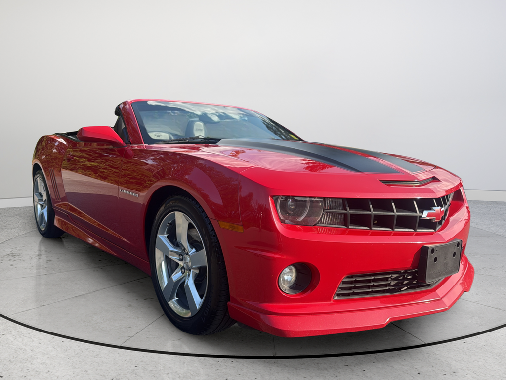 Victory Red 2011 Chevrolet Camaro Convertible Rear-Wheel Drive 6-Speed Manual