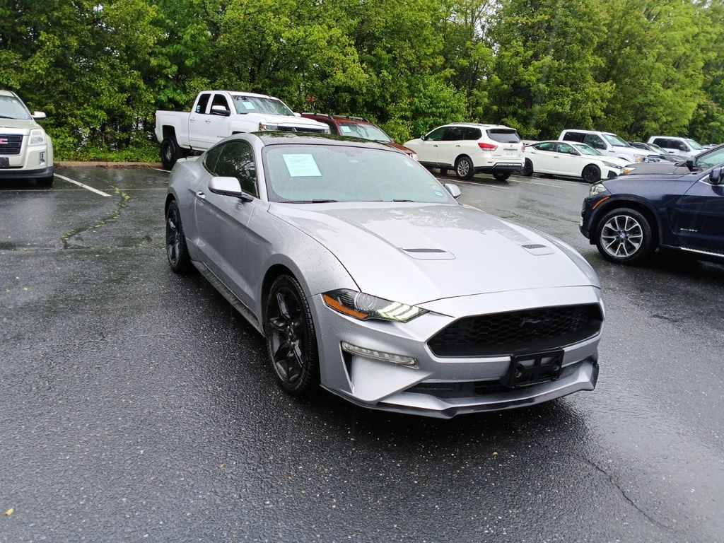 Silver Metallic 2020 Ford Mustang EcoBoost Coupe RWD Coupe Rear-Wheel Drive Automatic