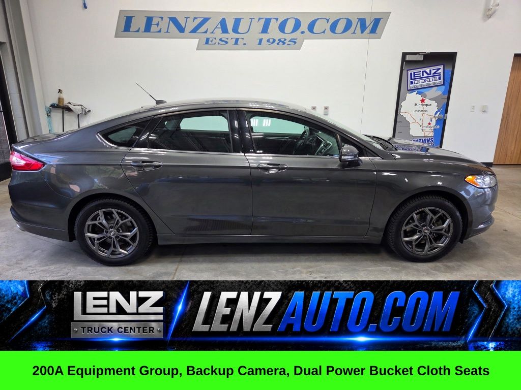 Gray (Magnetic) 2015 Ford Fusion Sedan Front-Wheel Drive 6-Speed Automatic