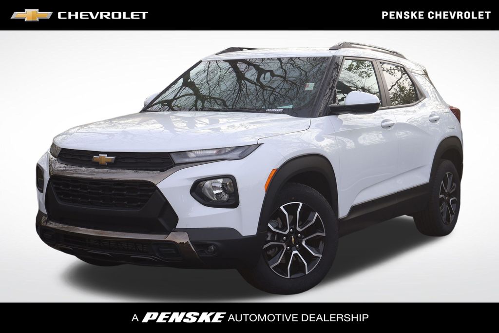 Summit White 2023 Chevrolet Trailblazer ACTIV FWD SUV / Crossover Front-Wheel Drive Continuously Variable Transmission