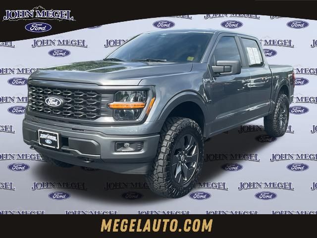 Gray Metallic 2025 Ford F-150 Pickup Truck Four-Wheel Drive Automatic