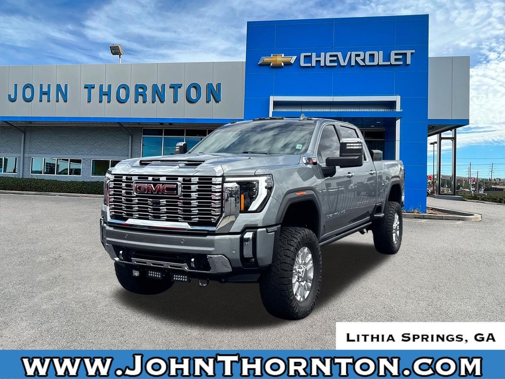 Sterling Metallic 2024 GMC Sierra 2500HD Pickup Truck Four-Wheel Drive Automatic