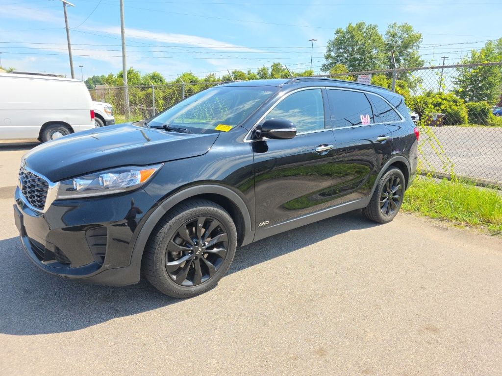 Ebony Black 2020 Kia Sorento SUV / Crossover All-Wheel Drive 8-Speed Automatic