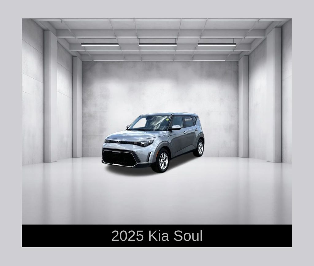 Steel Gray 2025 Kia Soul SUV / Crossover Front-Wheel Drive Continuously Variable Transmission