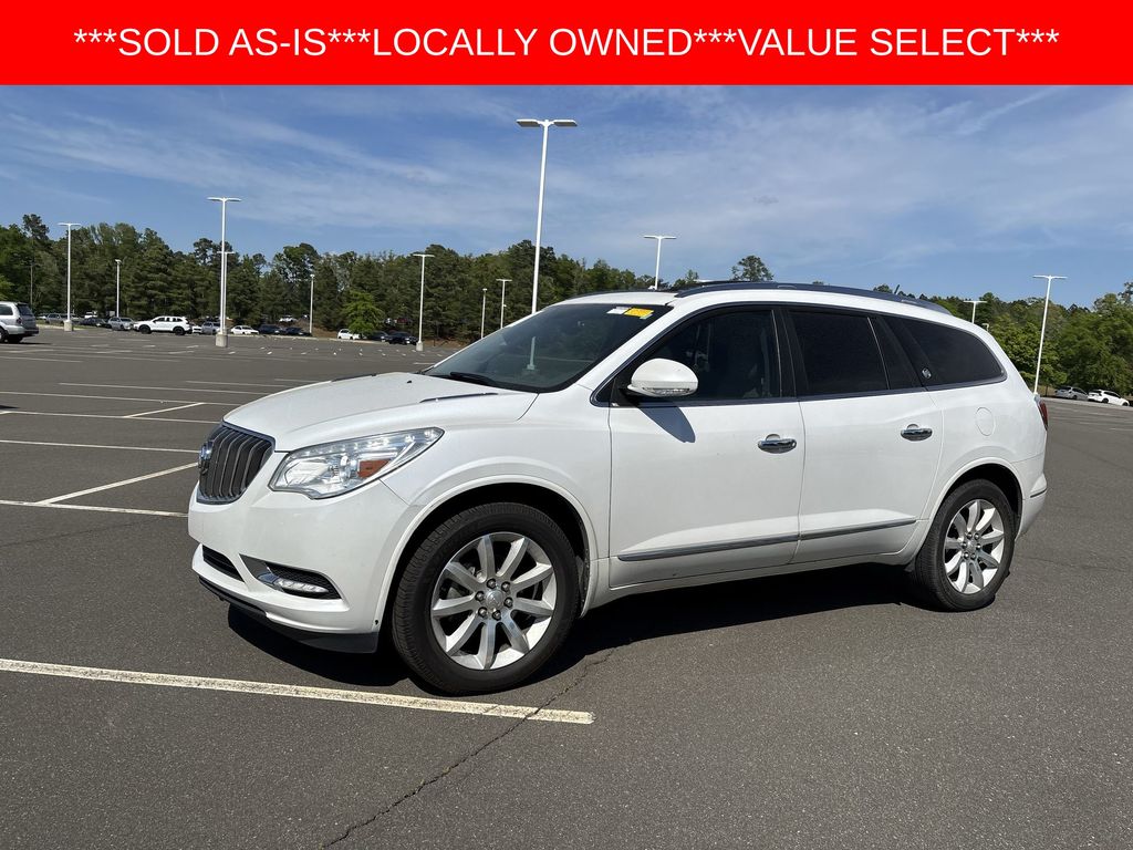White Frost Tricoat 2016 Buick Enclave Premium FWD SUV / Crossover Front-Wheel Drive 6-Speed Automatic Overdrive