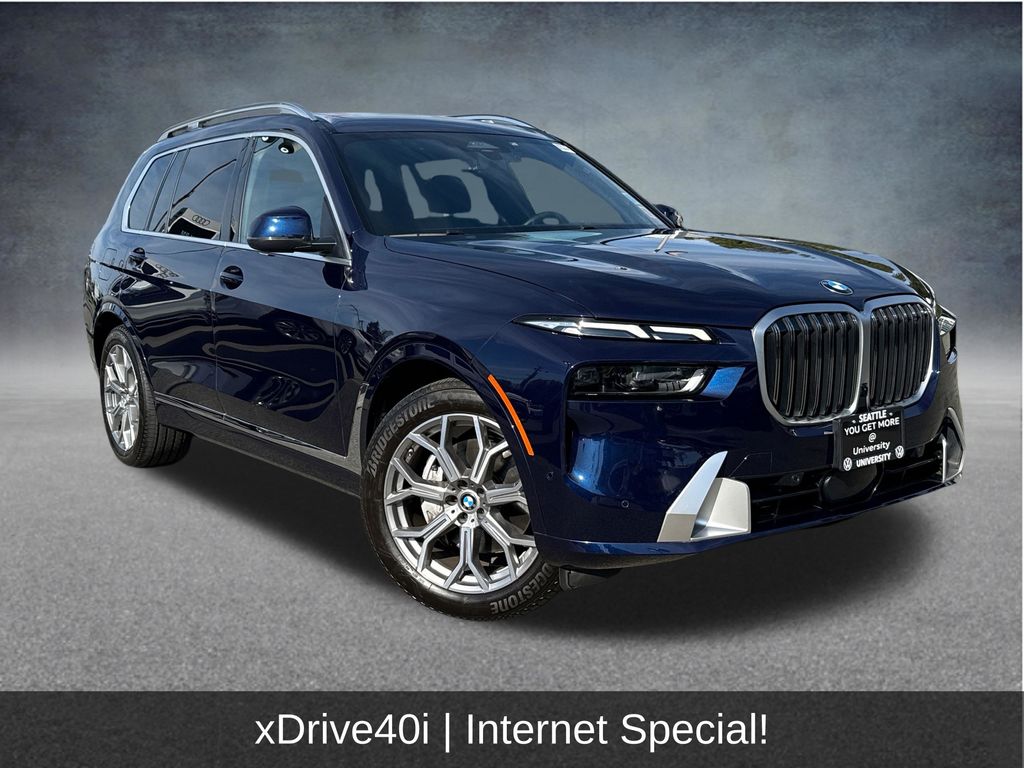 Tanzanite Blue II Metallic 2023 BMW X7 SUV / Crossover All-Wheel Drive 8-Speed Automatic