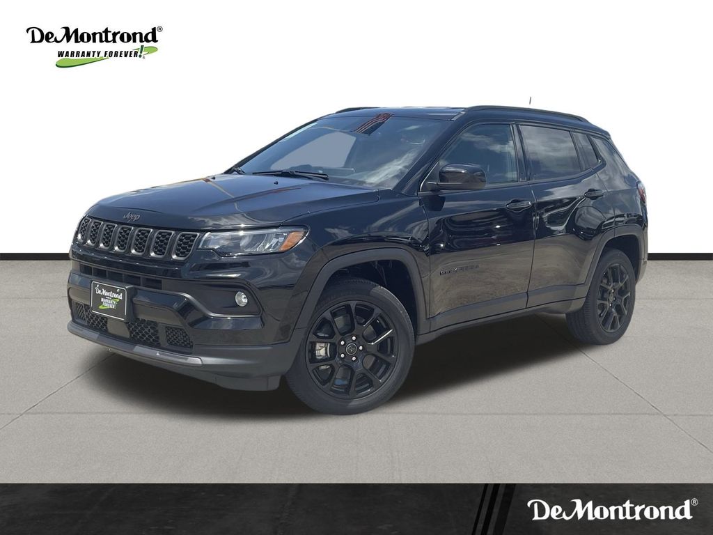 2025 Jeep Compass Latitude Black at Texan Dodge Chrysler Jeep Ram