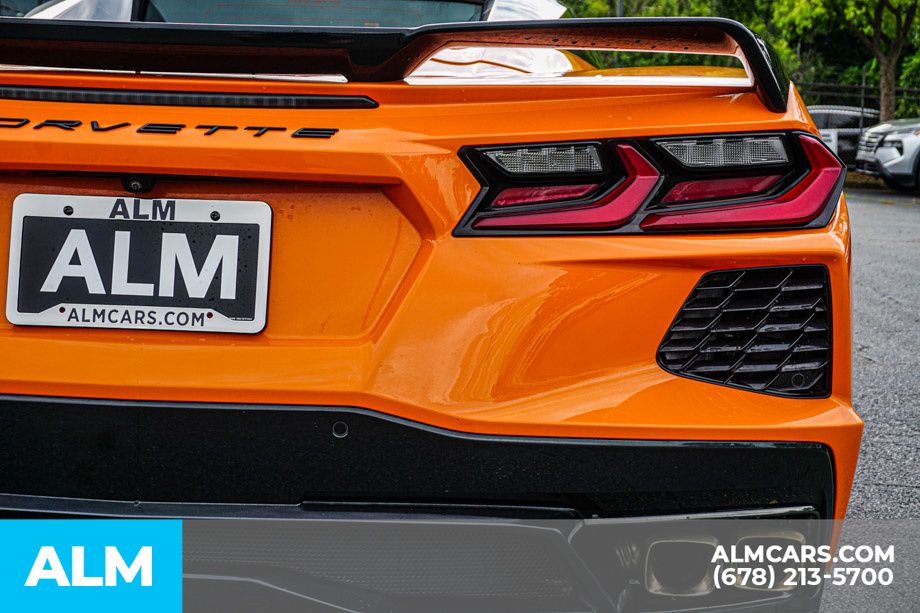 Used 2024 Orange Chevrolet Stingray image 15
