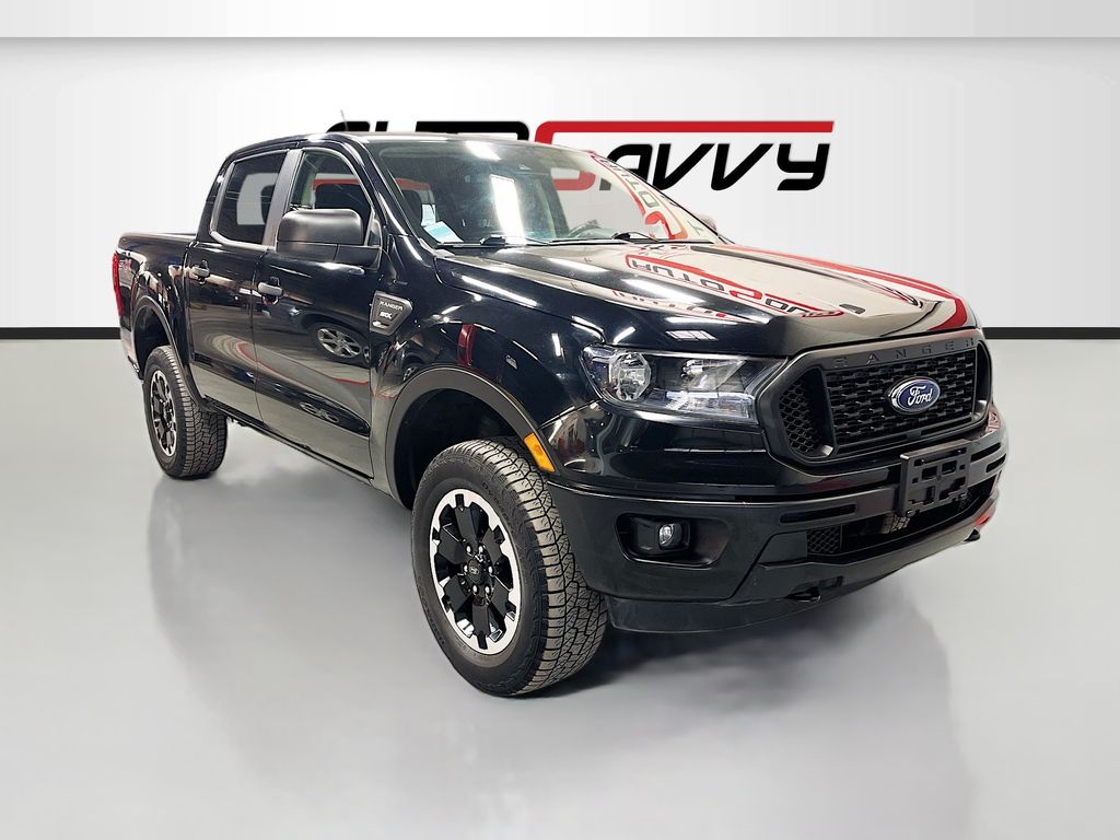 Shadow Black 2021 Ford Ranger Pickup Truck Four-Wheel Drive Automatic