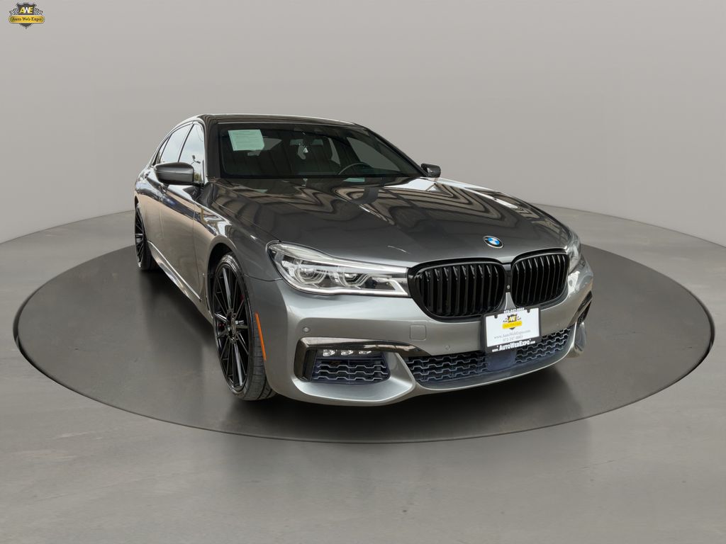 Magellan Gray Metallic 2016 BMW 7 Series 750i RWD Sedan Rear-Wheel Drive 8-Speed Automatic