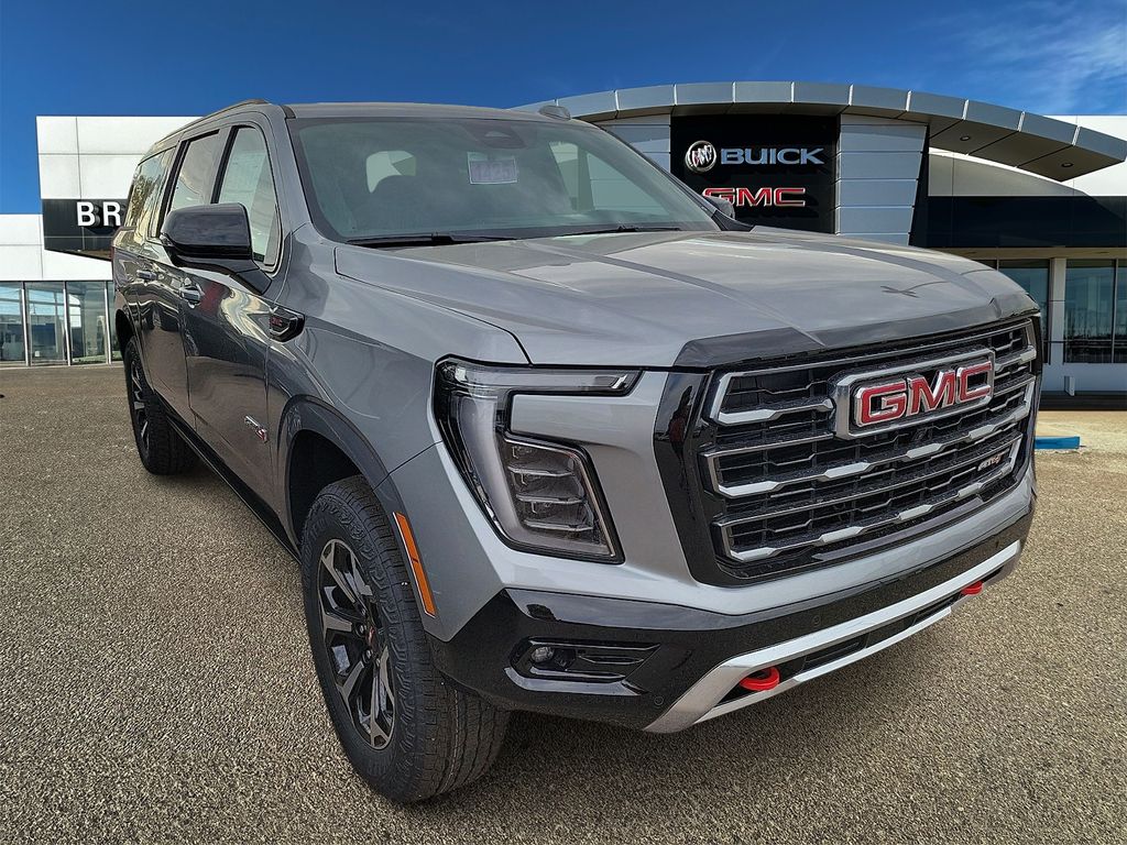 2026 GMC Yukon XL AT4 Silver at Brown Buick GMC