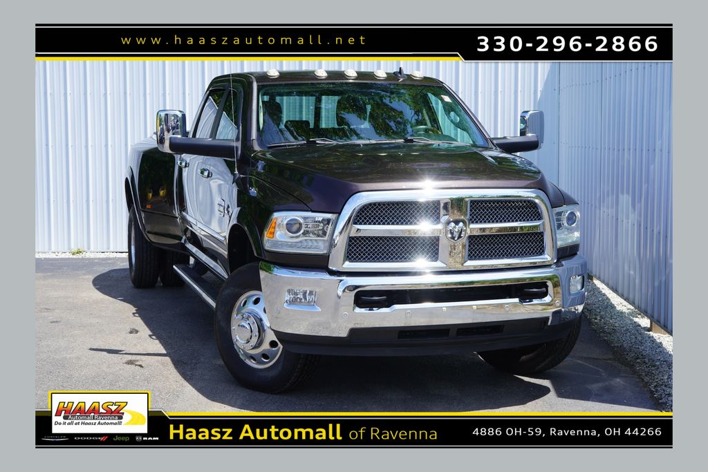 Luxury Brown Pearlcoat 2016 RAM 3500 Pickup Truck Four-Wheel Drive 6-Speed Automatic