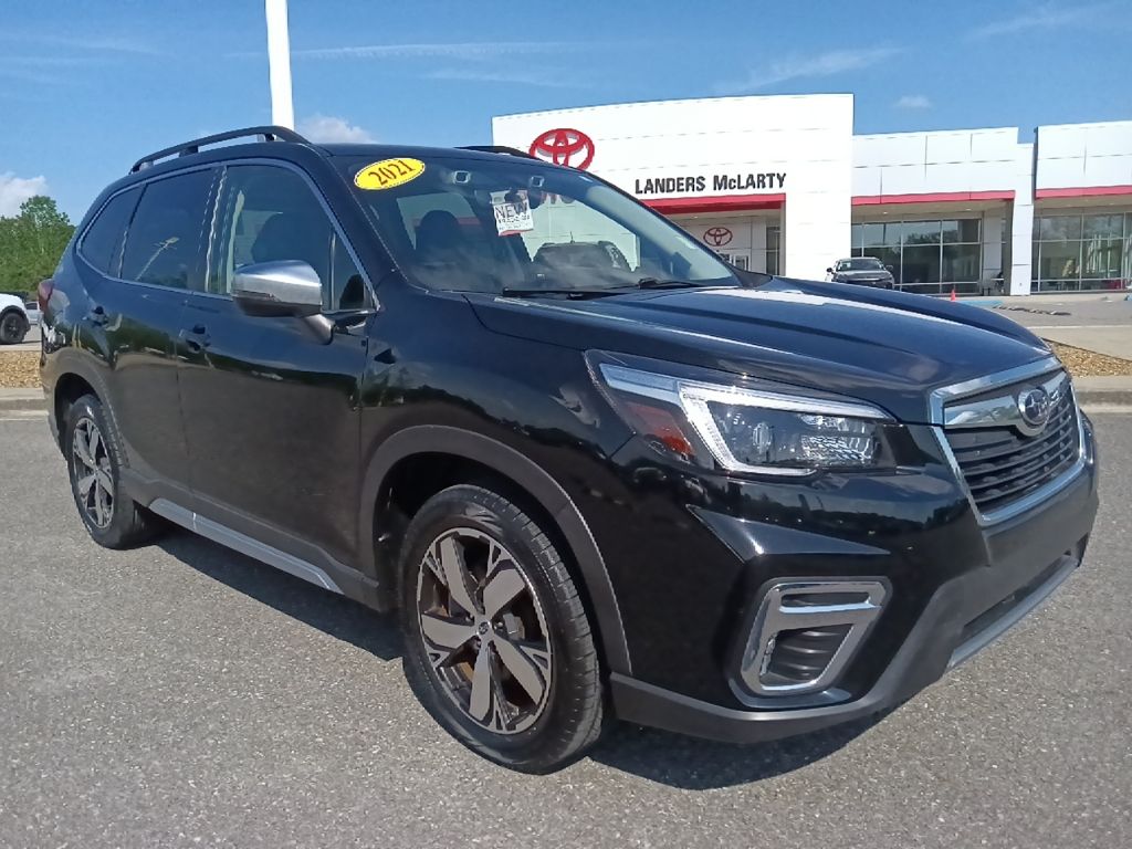 Crystal Black Silica 2021 Subaru Forester Touring Crossover AWD SUV / Crossover All-Wheel Drive Continuously Variable Transmission