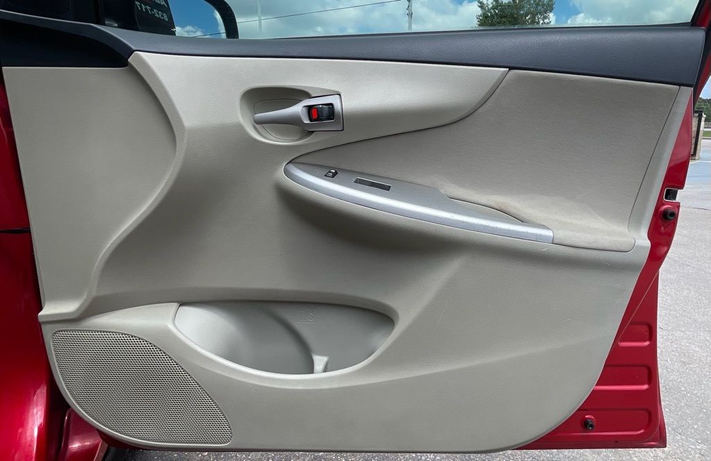 2011 Toyota Corolla LE Red at Emmons Autoplex