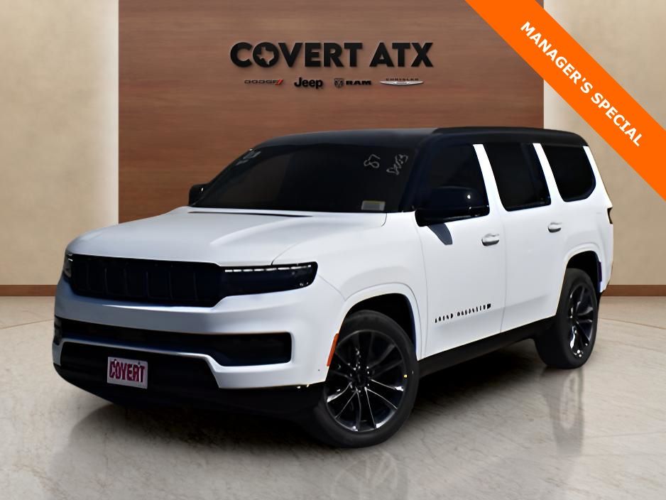 Bright White Clearcoat 2025 Jeep Grand Wagoneer Obsidian 4WD SUV / Crossover Four-Wheel Drive 8-Speed Automatic