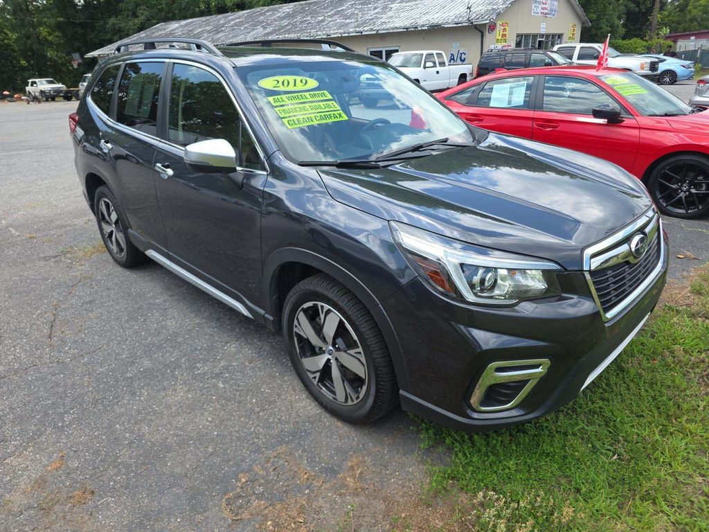 Dark Gray Metallic 2019 Subaru Forester SUV / Crossover All-Wheel Drive Continuously Variable Transmission