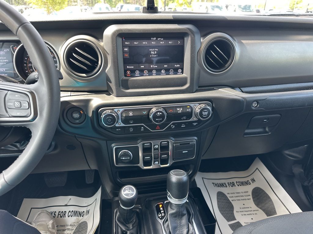2023 Black Clearcoat Jeep Gladiator Sport 4X4 Truck
